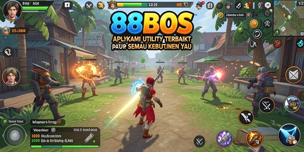 Tampilan antarmuka aplikasi 88BOS yang intuitif dan fungsional.