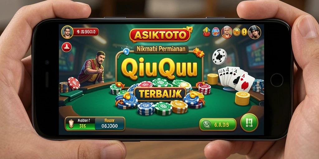 Screenshot gameplay ASIKTOTO menampilkan aksi seru dalam QiuQiu.