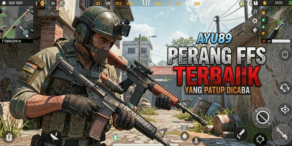 Tampilan mendebarkan dari gameplay AYU89 yang penuh aksi.