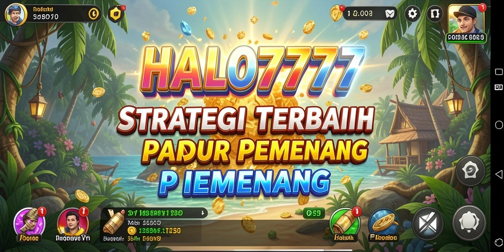 Tangkapan layar menampilkan keseruan gameplay strategi di HALO777.