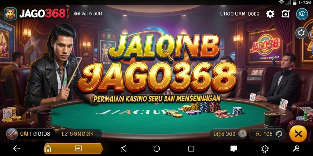 Screenshot gameplay JAGO368 yang menampilkan aksi Kasino yang seru.