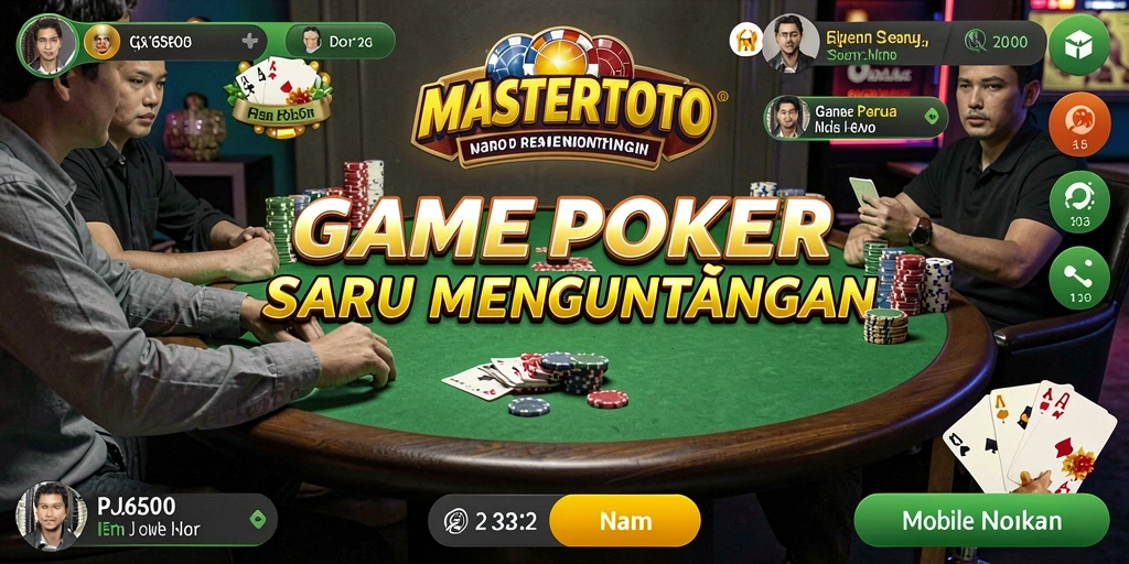 Tampilan gameplay MASTERTOTO yang menarik dan interaktif.