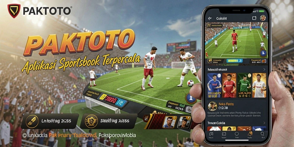 Screenshot gameplay PAKTOTO menunjukkan keseruan taruhan olahraga.